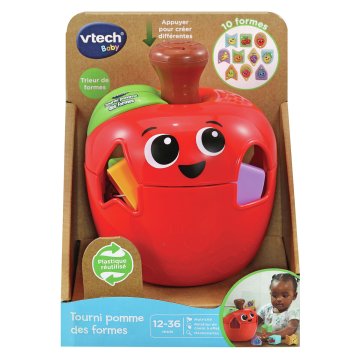 Interaktívna hračka pre bábätká Vtech Baby Tourni Pomme Des Formes