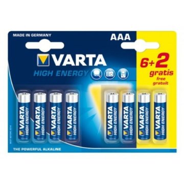 Batéria Varta LR6 AAA 1,5V High Energy (8 pcs)