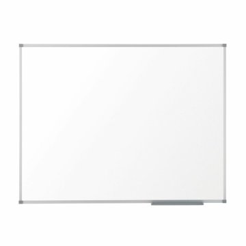 Magnetická tabula Nobo Basic 90 x 60 cm Biela Striebristý Aluminium Oceľ