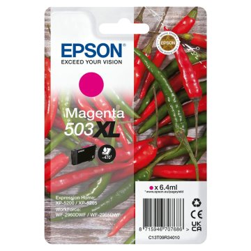 Originálne atramentové náplne Epson C13T09R34020 Čierna Purpurová