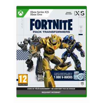 Xbox One / Series X videohry Fortnite Pack Transformers (FR) Sťahovací kód