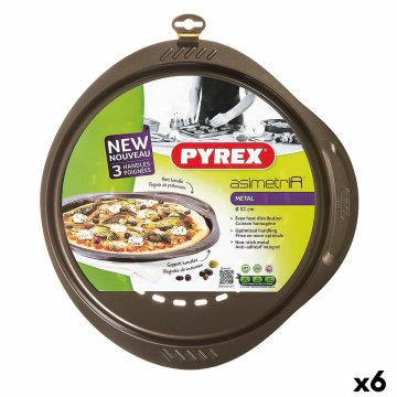 Plech na pizzu Pyrex Asimetria Kov Ø 32 cm (6 kusov)