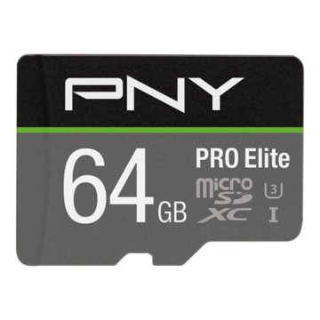 Pamäťová karta Micro SD s adaptérom PNY P-SDU64GV31100PRO-GE Pro Elite C10 64 GB