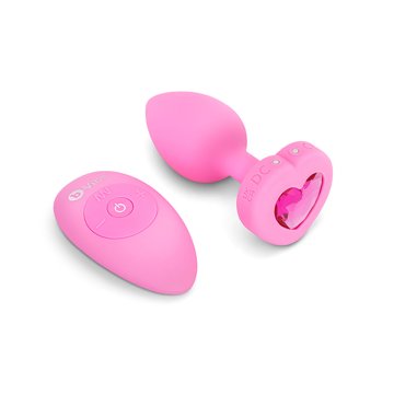 Vibrator B-Vibe Heart Ružová