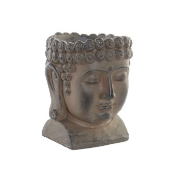 Kvetináč DKD Home Decor 26 x 25 x 30 cm Laminát Buddha