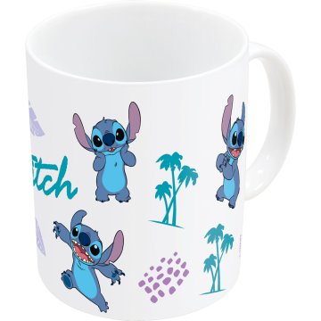 Hrnček Stitch Modrá Fialová Keramický 350 ml