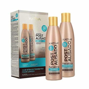 Šampón + kondicionér Keratin Kit Kativa Post Alisado (2 uds)