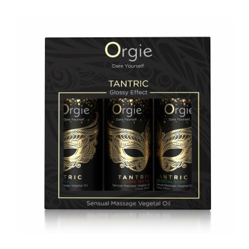 Erotický masážny olej Orgie Tantric Mini 30 ml x 3