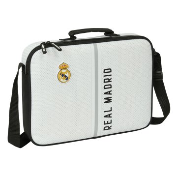 Školská taška Real Madrid C.F. Biela Sivá 38 x 28 x 6 cm