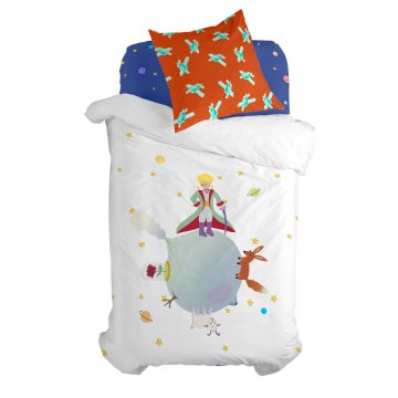 Sada poťahov na periny HappyFriday Le Petit Prince Viacfarebná 80 cm posteľ 2 Kusy