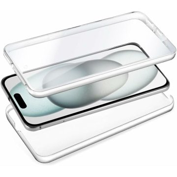 Puzdro na mobil Cool iPhone 15 Transparentná Apple