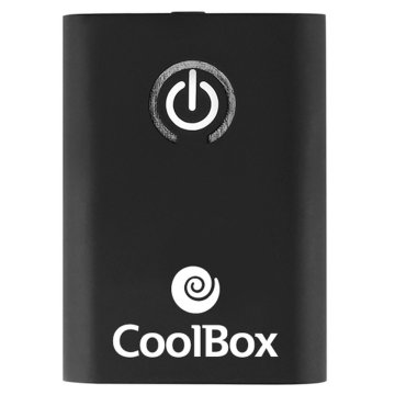 Audio Bluetooth vysielač - prijímač CoolBox COO-BTALINK 160 mAh Čierna