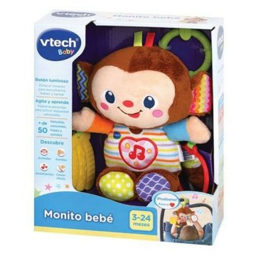 Plyšová hračka aktivity pre bábätká Monito Bebé Vtech (ES)