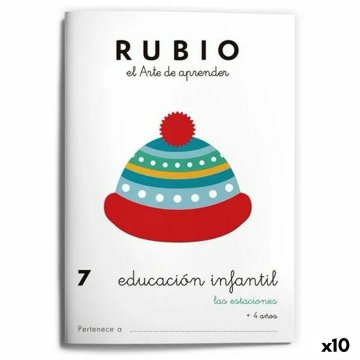 Early Childhood Education Notebook Rubio Nº7 A5 Španielčina (10 kusov)