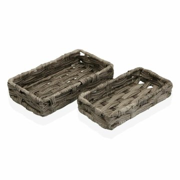 Súprava košíkov Versa Polyetylén (11 x 4 x 20 cm) (2 pcs)