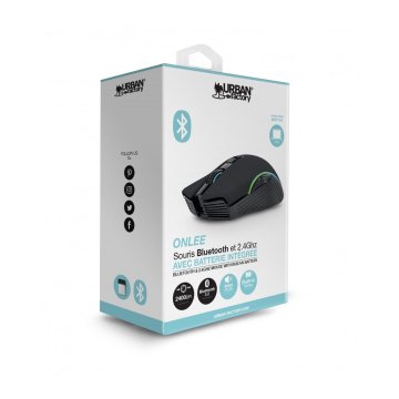 Bezdrôtová myš s Bluetooth Urban Factory BTM05UF zelená 2400 dpi