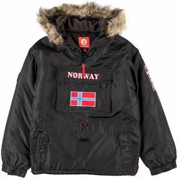 Unisex parka Go & Win Noreg Detské Čierna