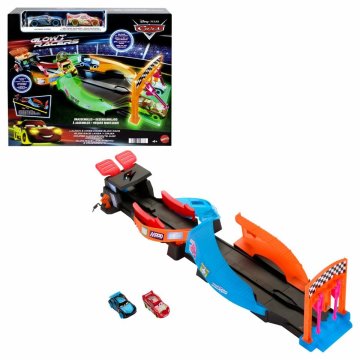 Odpaľovacia dráha Mattel Glow Racers Svietiaci v tme