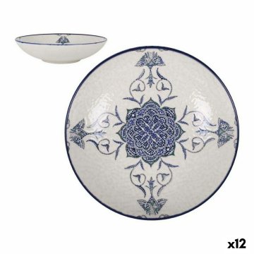 Hlboký Tanier La Mediterránea Rosetta Porcelán (12 kusov)