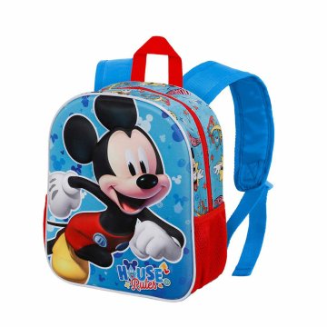 Školský batoh 3D Mickey Mouse Karactermania Modrá 26 x 11 x 31 cm