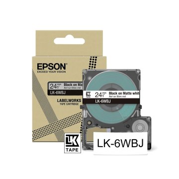 Originálne atramentové náplne Epson LK-6WBJ Čierna