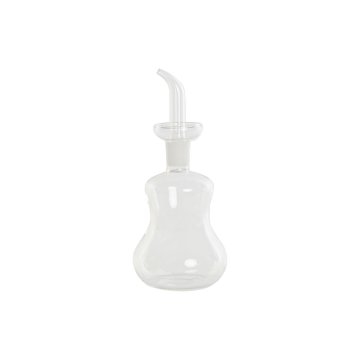 Olejnička DKD Home Decor Transparentná Borokremičité sklo 250 ml 8 x 8 x 19 cm