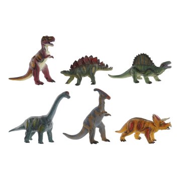 Dinosaurus DKD Home Decor 6 Kusy 36 x 12,5 x 27 cm