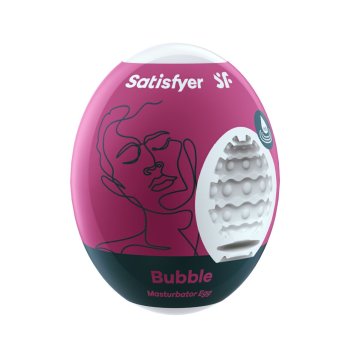 Masturbačné vajíčko Satisfyer Bubble Hydro Active Biela Tmavočervený