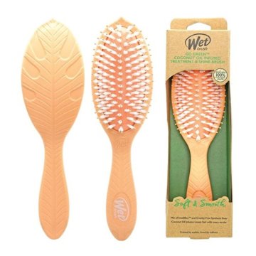 Kefa na rozčesanie vlasov The Wet Brush Go Green Oranžová Zmäkčovač