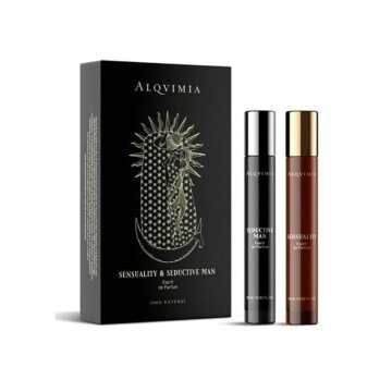 Súprava sparfumom pre domáce zvieratá Alqvimia Sensuality & Seductive Man (2 pcs)