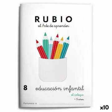 Early Childhood Education Notebook Rubio Nº8 A5 Španielčina (10 kusov)