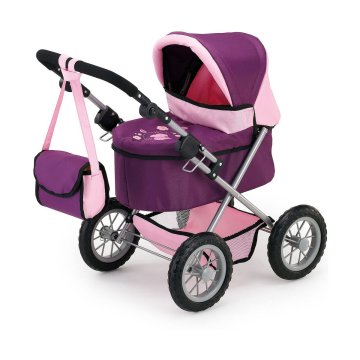 Kočík pre bábiky Reig Trendy Royal Purpurová 45 cm