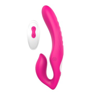 Masturbátor v tvare vagíny a zadku Double Penetration Dream Toys Essentials Ružová