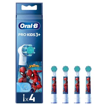 Náhrada pre elektrické kefky na zuby Oral-B EB10 4 FFS SPIDERMAN