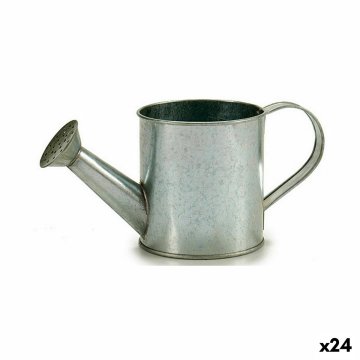 Kvetináč Kanvica na polievanie kveto Striebristý Zinok 24,5 x 11 x 11 cm (24 kusov)