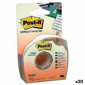 Lepiaca Páska Post-it 658H Biela 25,4 mm x 17,7 m (12 kusov)