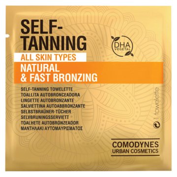 Samoopaľovacie utierky Natural & Fast Bronzing Comodynes Tanning