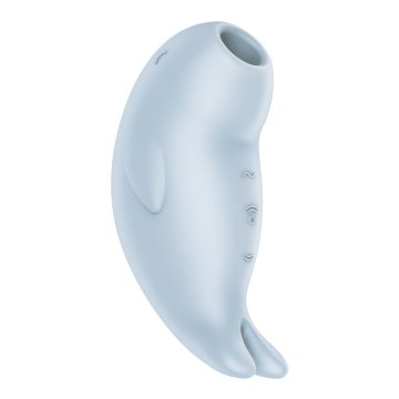 Sací stimulátor na klitoris Satisfyer Seal You Soon Modrá