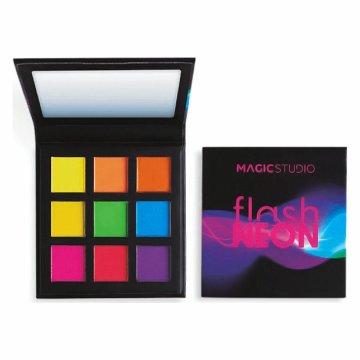 Paleta očných tieňov Magic Studio Flash Neon