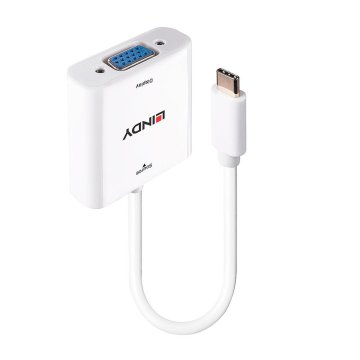 Adaptér USB C na VGA LINDY 43355