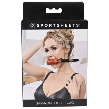 Náustok Sportsheets Soft Čierna/Červená