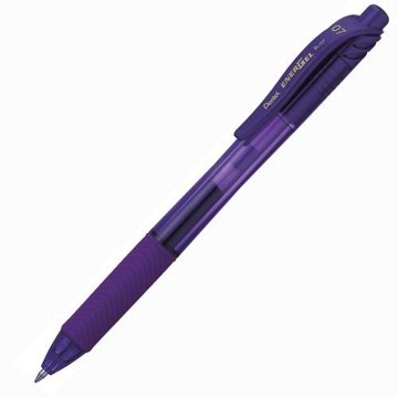 Pero Pentel EnerGel Fialová 0,7 mm (12 Kusy)