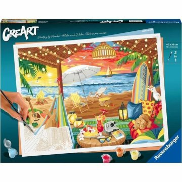 Súprava na ručné práce Ravensburger Cozy Cabana Kartón