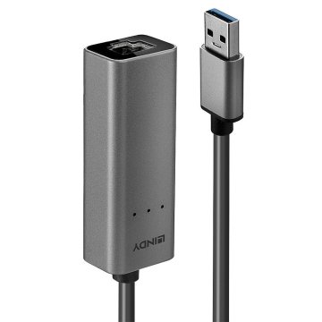 Gigabit Ethernet adaptér do USB 3.0 s prídavným USB vstupom LINDY 43313