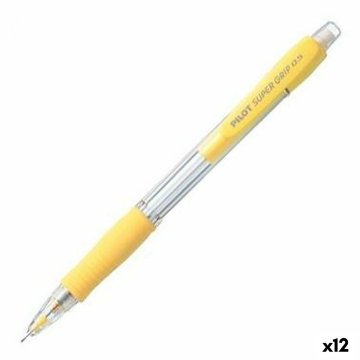 Pentelka Pilot Super Grip Žltá 0,5 mm (12 kusov)