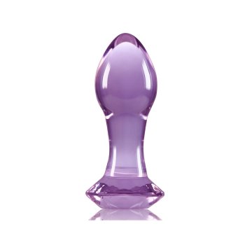 Análna zástrčka NS Novelties Crystal (by NSN) Purpurová