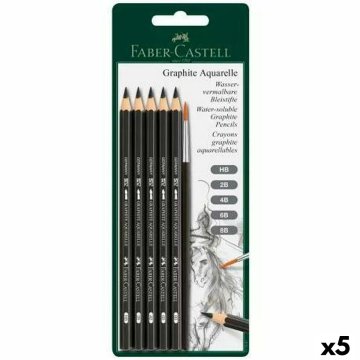 Sada ceruziek Faber-Castell Akvarel (5 kusov)