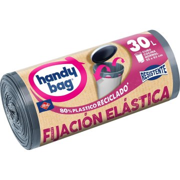 Sáčky do koša Albal Handy Bag Fijacion Elastica 30 L (15 kusov)