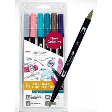 Fixky Tombow ABT DUAL Viacfarebná