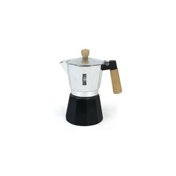 Moka Kanvica Quttin Drevo Aluminium 6 Šálky